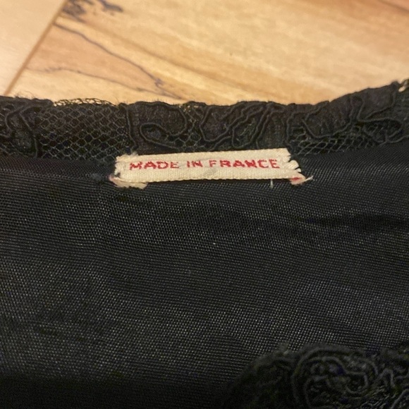 Gorgeous Black Lace Vintage blazer France - Picture 3 of 9